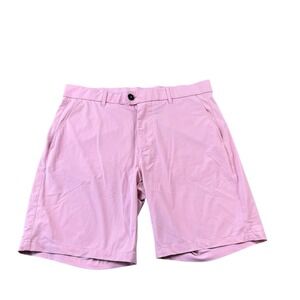 Greyson Montauk Light Pink Men's Performance Golf Short Size 32